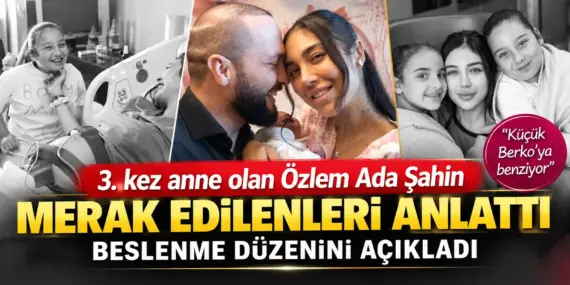 3. Kez Anne Olan Özlem Ada Şahin’den Dikkat Çeken Açıklama! Beslenme Sırrını Paylaştı