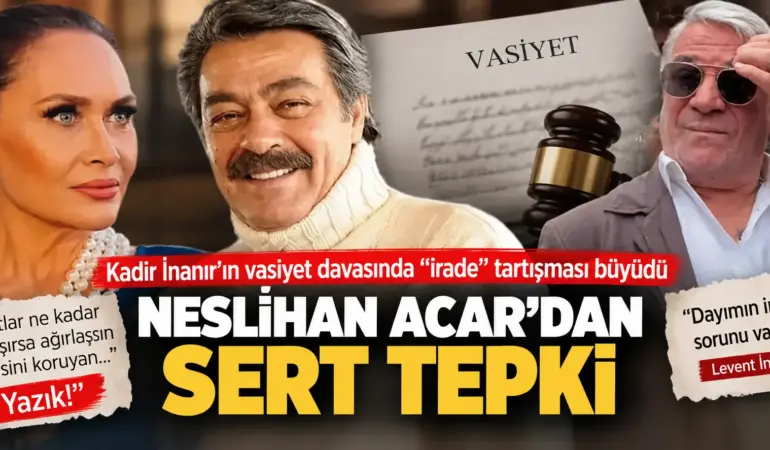 Kadir İnanır’ın Vasiyet Davasında Şok Sözler! “İrade Sorunu Vardı”