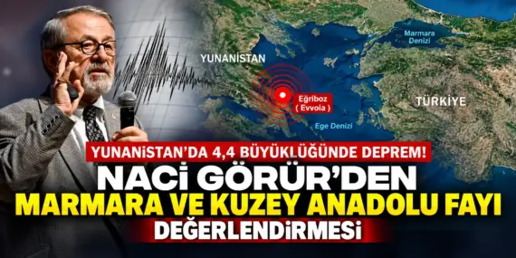 Yunanistan’da Deprem! Naci Görür’den Marmara İçin Dikkat Çeken Uyarı