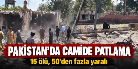 Pakistan’ta Camiye Kanlı Saldırı! Patlamada 15 Kişi Hayatını Kaybetti