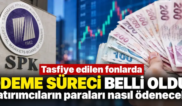 SPK Düğmeye Bastı! Tasfiye Edilen Fonların Paraları Yatırımcılara Aktarılacak
