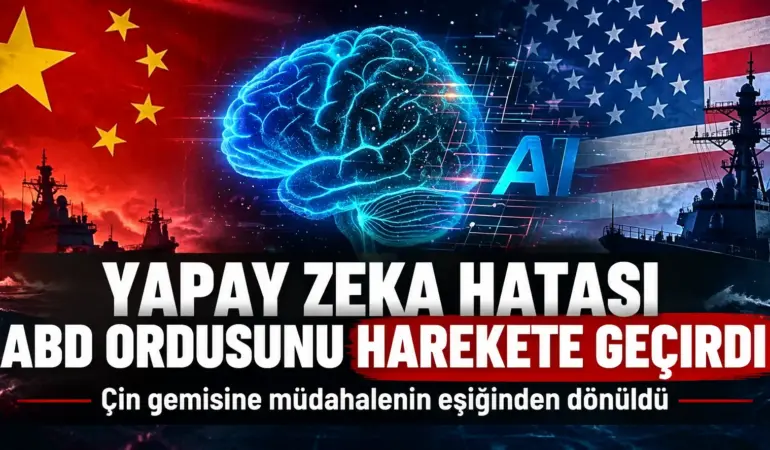 Yapay zekâ krizi! ABD, Çin gemisine müdahaleye hazırlanmış