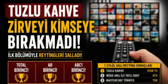 Star TV’den Reyting Bombası! Tuzlu Kahve Üç Kategoride Birden Birinci Oldu