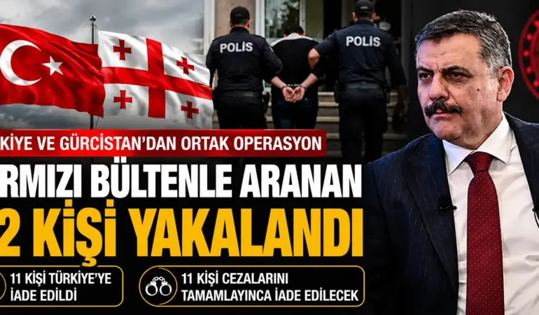 Sınır Ötesi Operasyon! Kırmızı Bültenle Aranan 22 Kişi Yakalandı