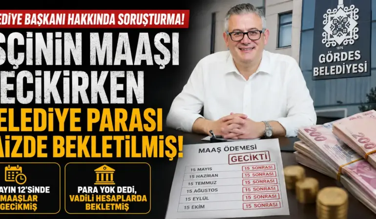 Maaş Krizi Patladı! 21 Ayda 12 Kez Gecikme, Başkana Soruşturma İzni