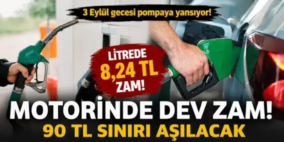 Motorine 8,24 TL Zam Geliyor: Depo 412 TL Daha Pahalı Dolacak
