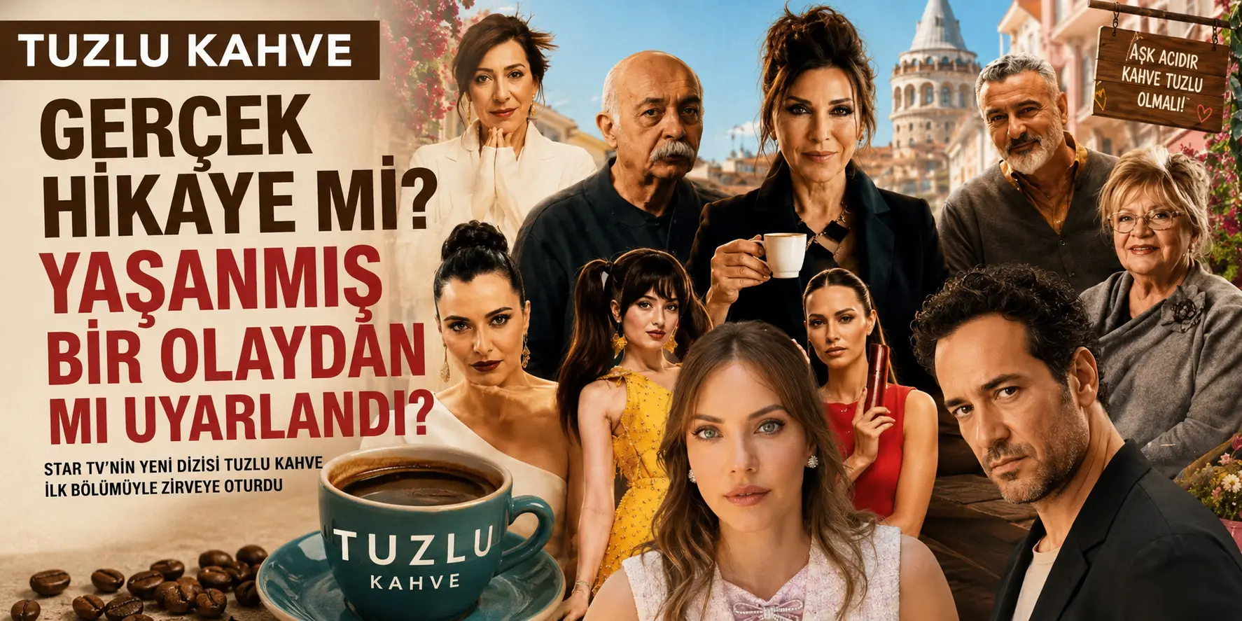 Tuzlu Kahve Dizisi Gerçek Mi? Yaşanmış Hikâye Olduğu Ortaya Çıktı!