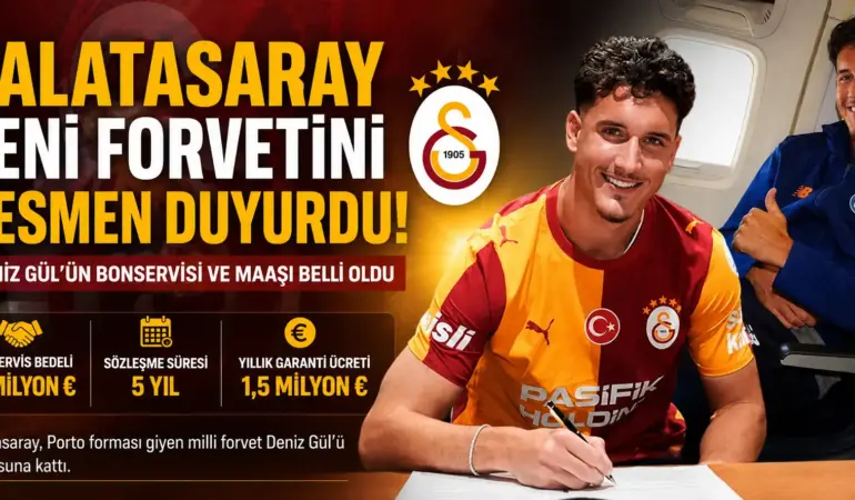 Galatasaray’dan Transferde Bomba Hamle! Yeni Forvetin Maliyeti Dudak Uçuklattı