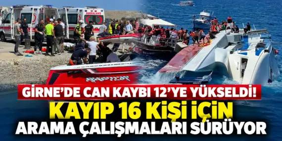 Girne’de Acı Bilanço Ağırlaşıyor! 12 Ölü, 16 Kayıp