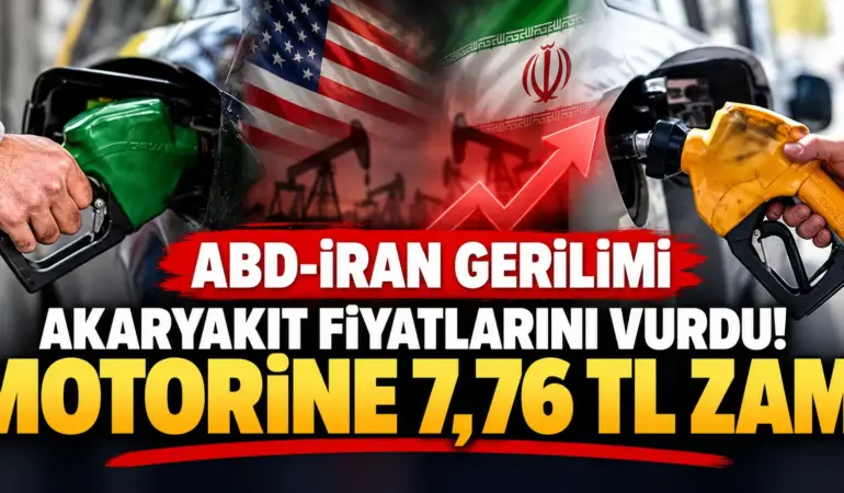 Akaryakıtta Deprem! Motorine 7,76 TL Zam Geldi, Fiyatlar 90 TL’yi Aştı