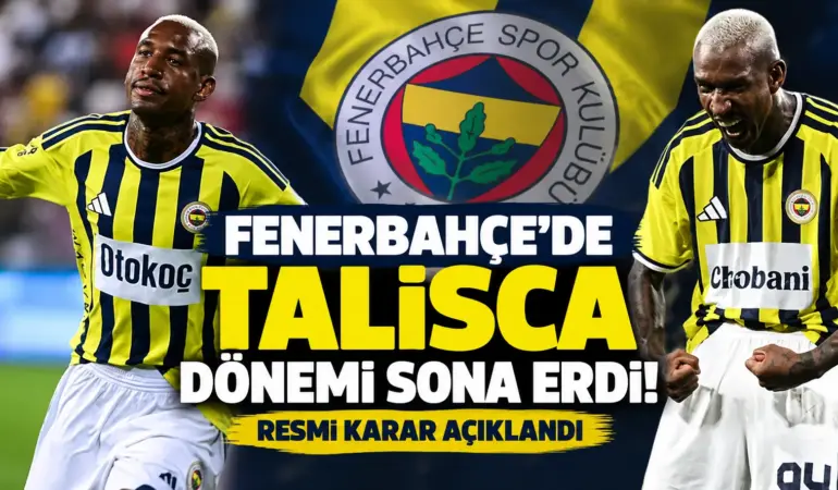 Fenerbahçe’den Şok Talisca Kararı! Brezilyalı Yıldızın Bileti Kesildi