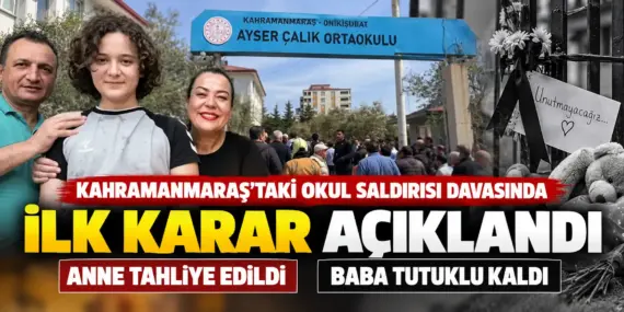 Ailelerin tepki gösterdiği davada karar çıktı! Anne tahliye edildi