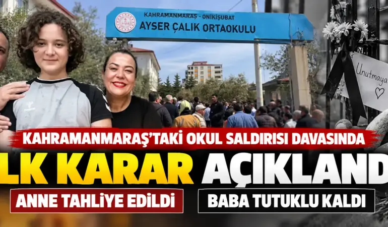 Ailelerin tepki gösterdiği davada karar çıktı! Anne tahliye edildi