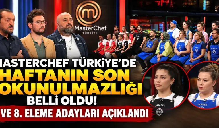MasterChef’te şok karar! İki yarışmacı daha eleme potasına girdi