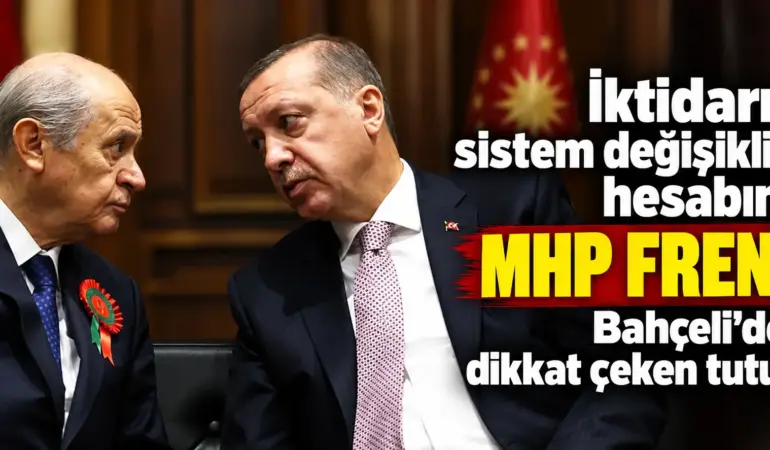 Ankara’da dengeleri değiştirecek gelişme! Bahçeli sistem değişikliğine karşı