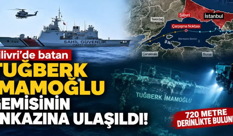 Marmara’nın 720 Metre Derinliğindeki Dehşet! Tuğberk İmamoğlu’nun Enkazına Ulaşıldı