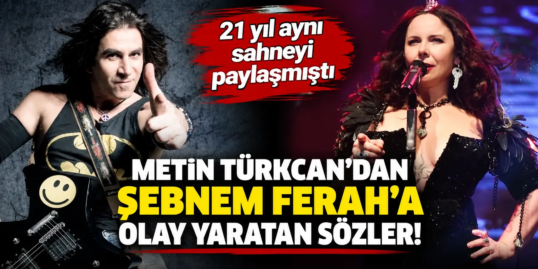 Şebnem Ferah’a Yıllar Sonra Bomba Suçlama! Eski Gitaristi Ateş Püskürdü