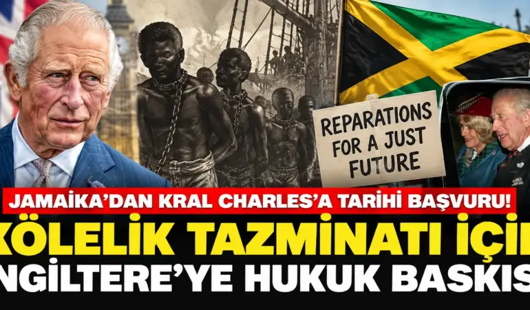 Jamaika’dan Kral Charles’a Tarihi Hamle! Kölelik Dosyası Yeniden Açılıyor