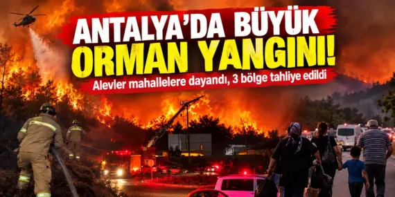 Antalya Alevlere Teslim! 3 Mahalle Tahliye Edildi