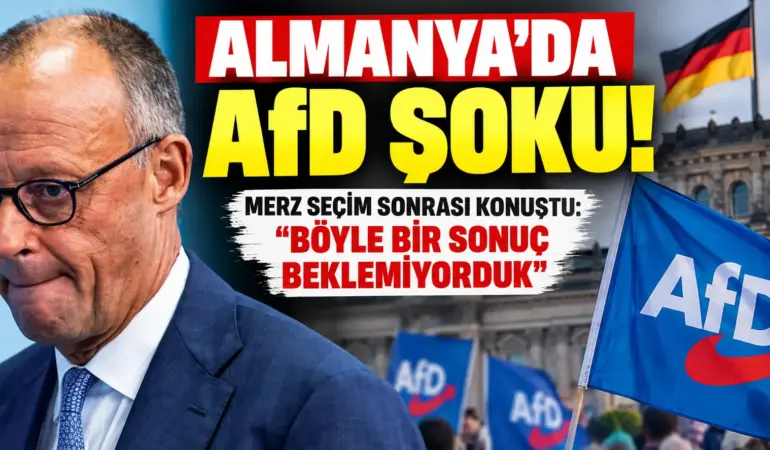 Merz İçin Sandık Kabusu! AfD Farkı Açtı, CDU Ağır Yenilgi Aldı