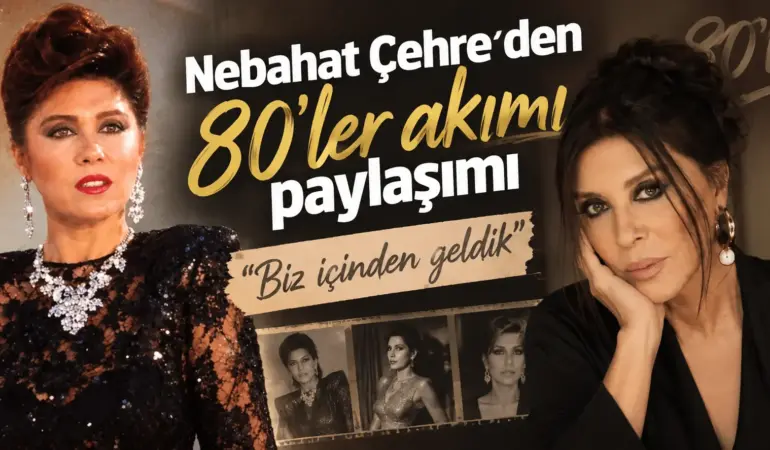 Sosyal Medyada 80’ler Fırtınası! Nebahat Çehre Tek Pozuyla Damga Vurdu