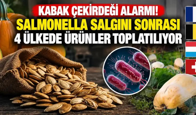 81 Kişi Hastalandı! Kabak Çekirdekleri İçin 4 Ülkede Acil Karar