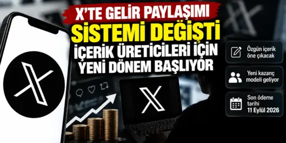 X’te Büyük Şok! Gelir Paylaşımı Sistemi Baştan Sona Değişiyor