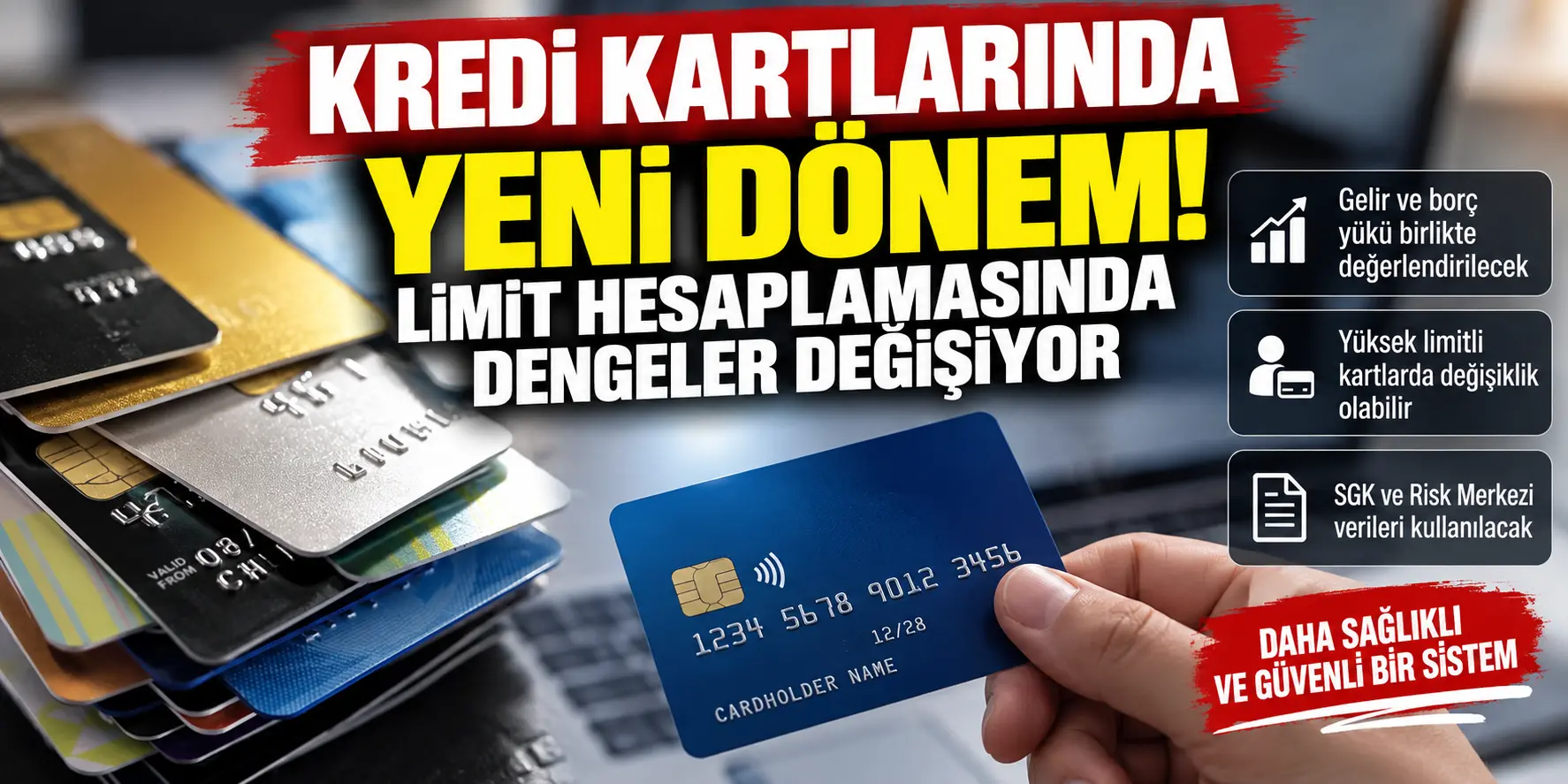 Kredi Kartı Kullananlar Dikkat! Limit Hesabında Devir Değişiyor