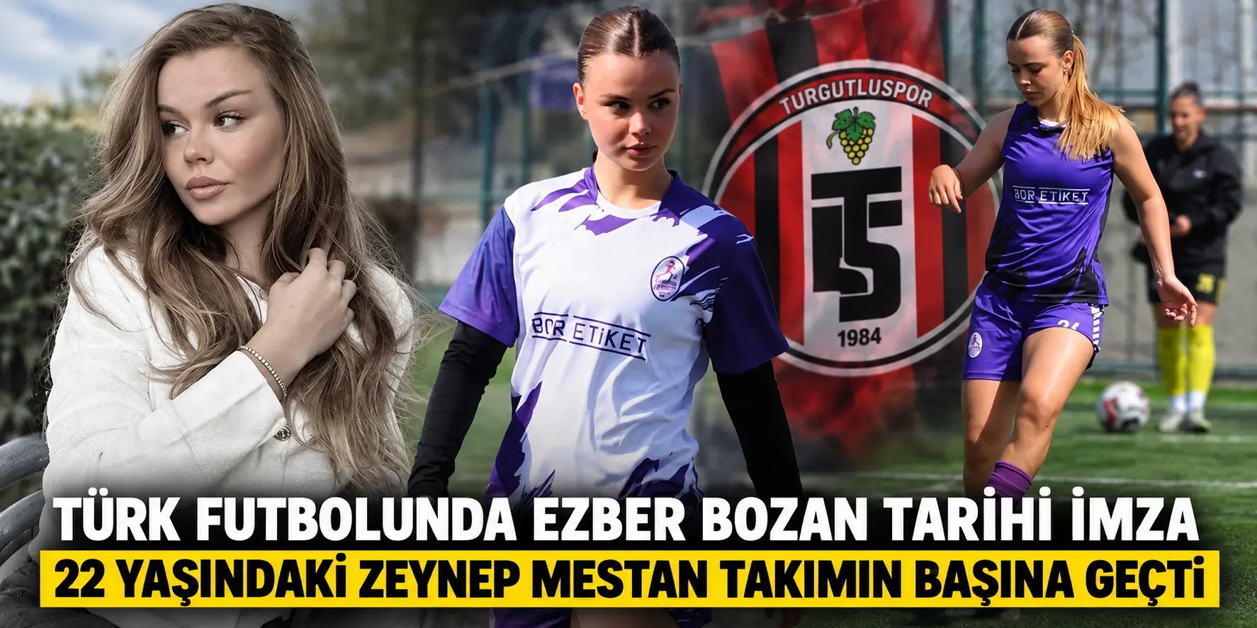 Türk Futbolunda Bir İlk Daha! 22 Yaşındaki Zeynep Mestan Tarihi İmzayı Attı