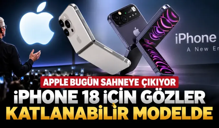 Apple’dan Teknoloji Dünyasını Sarsacak Hamle! Katlanabilir iPhone Geliyor