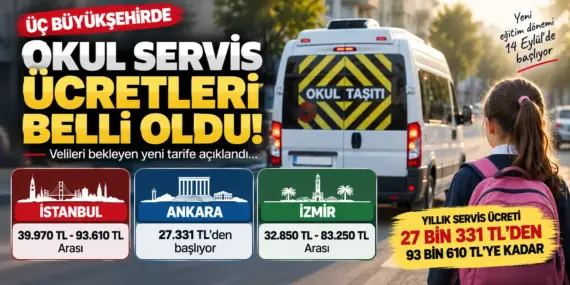 Okul Servislerinde Büyük Zam! Veliler Bu Rakamları Görünce Şok Olacak