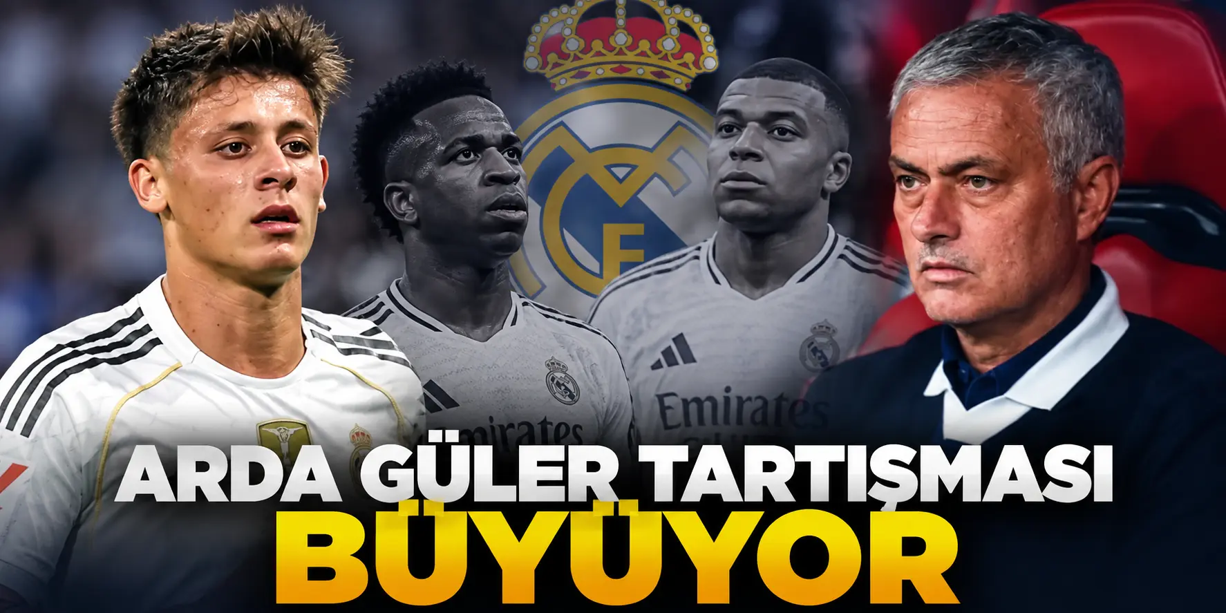Arda Güler İçin İspanya’yı Karıştıran İddia! Mourinho’nun Kararı Olay Oldu