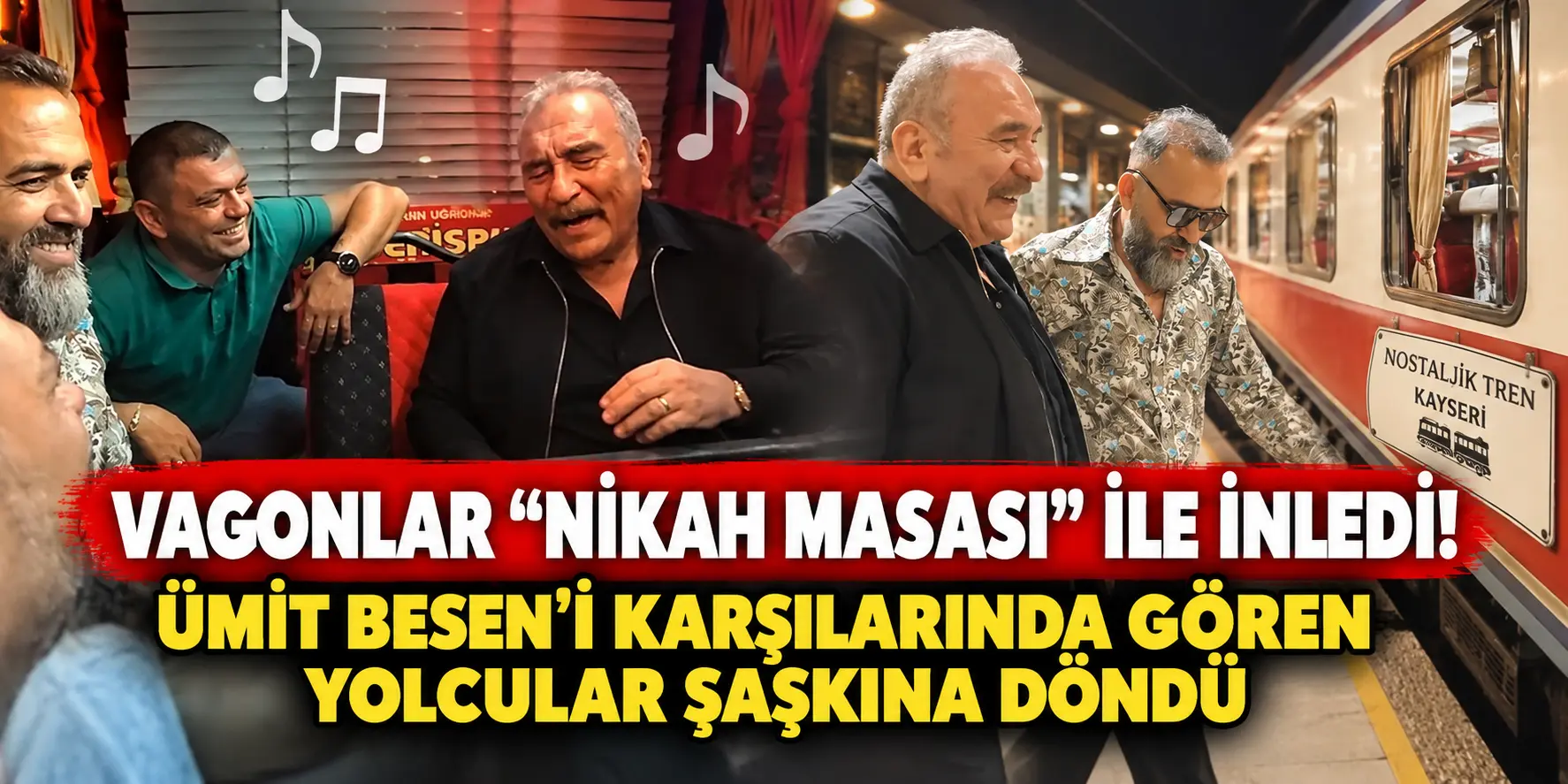 Trende Şok Sürpriz! Ümit Besen Bir Anda “Nikah Masası”nı Söylemeye Başladı