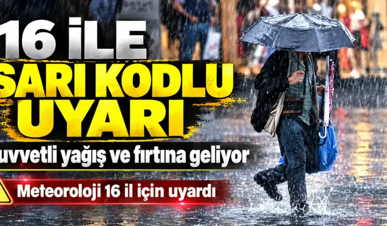 İstanbul İçin Kritik Yağış Uyarısı! Perşembe Günü Şiddetini Artıracak
