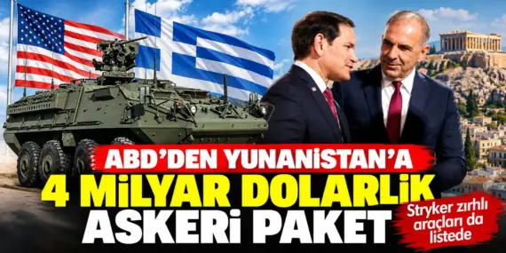 ABD’den Yunanistan’a 4 Milyar Dolarlık Askeri Paket! Stryker Zırhlı Araçları da Listede
