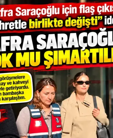 Afra Saraçoğlu İçin Flaş Çıkış! (1)