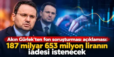 Akın Gürlek’ten Fon Soruşturması Açıklaması
