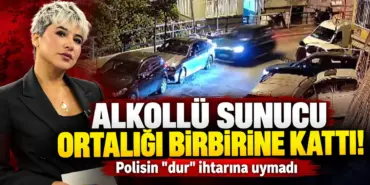Alkollü Sunucu Ortalığı Karıştırdı