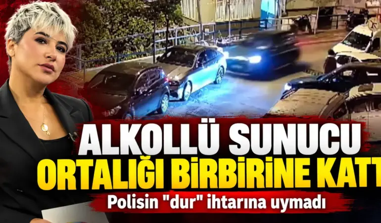 Alkollü Sunucu Ortalığı Karıştırdı