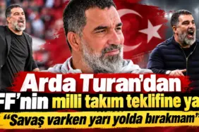 Arda Turan’dan Milli Takım Yanıtı
