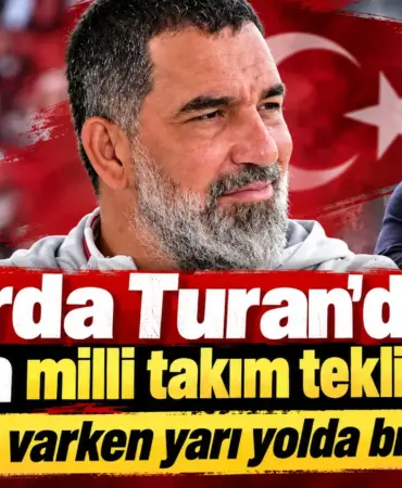 Arda Turan’dan Milli Takım Yanıtı