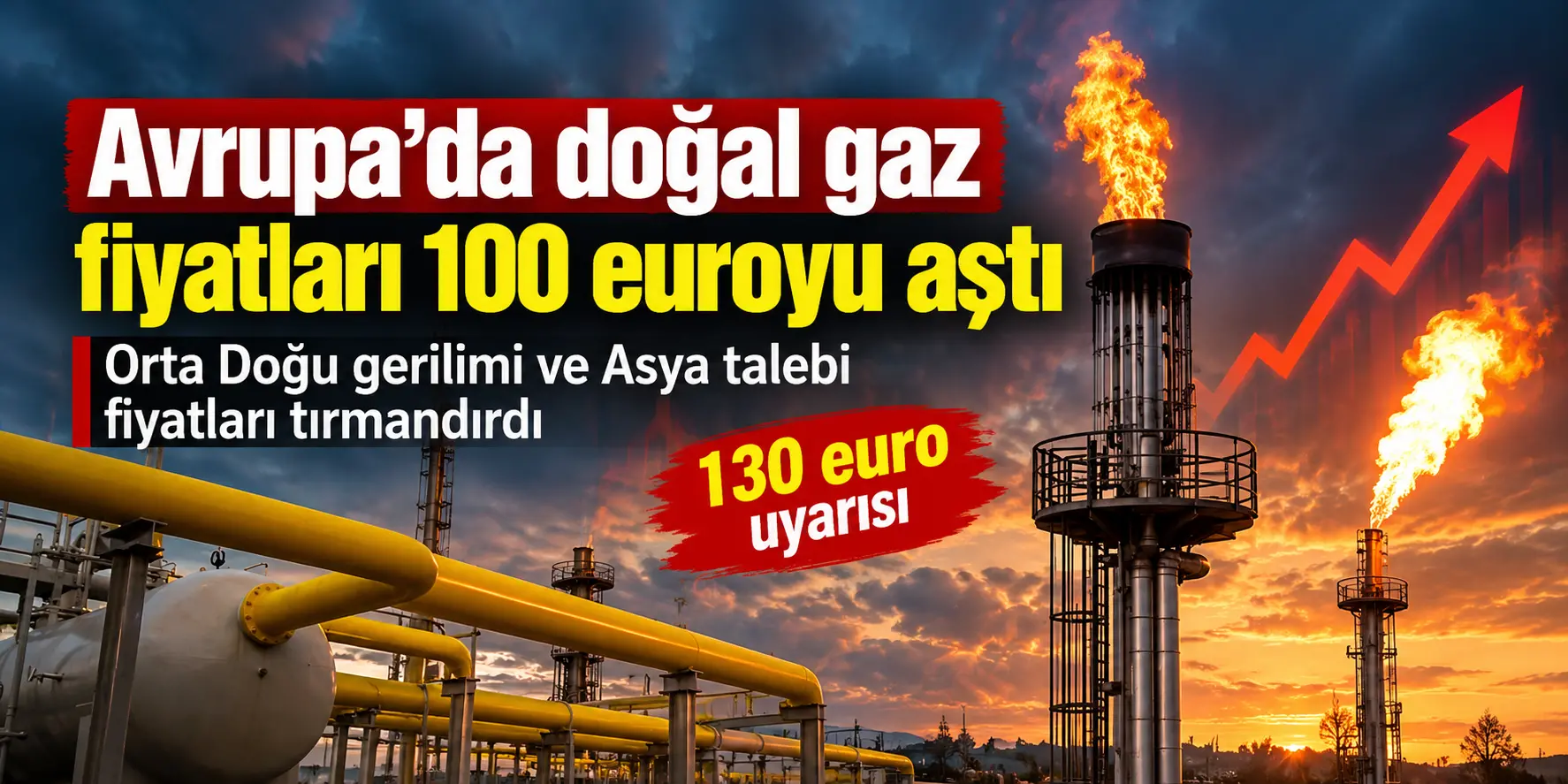 Avrupa’da Doğal Gaz Fiyat Alarmı