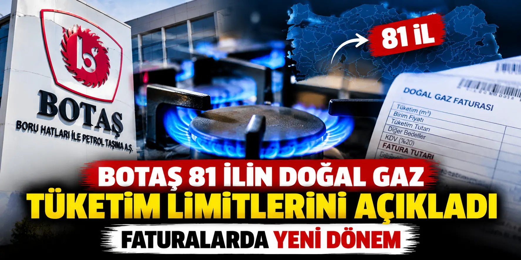 BOTAŞ 81 İlde Doğal Gaz Gündemi