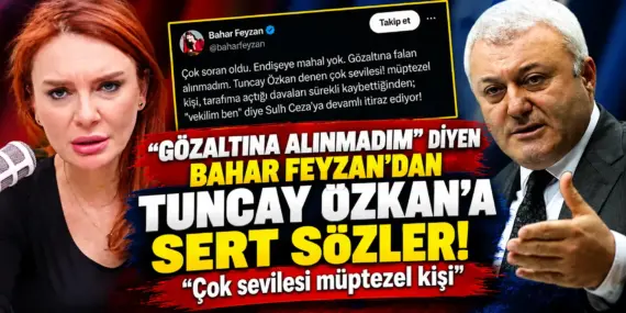 Bahar Feyzan’dan “gözaltı” iddiasına sert yanıt! Uçak kapısında polis detayı