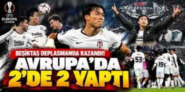 Beşiktaş Avrupa’da İkinci Galibiyetini Aldı