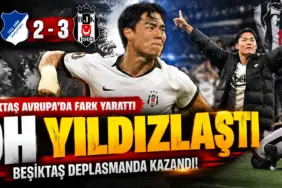 Beşiktaş Avrupa’da Zaferi Kutluyor