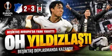 Beşiktaş Avrupa’da Zaferi Kutluyor