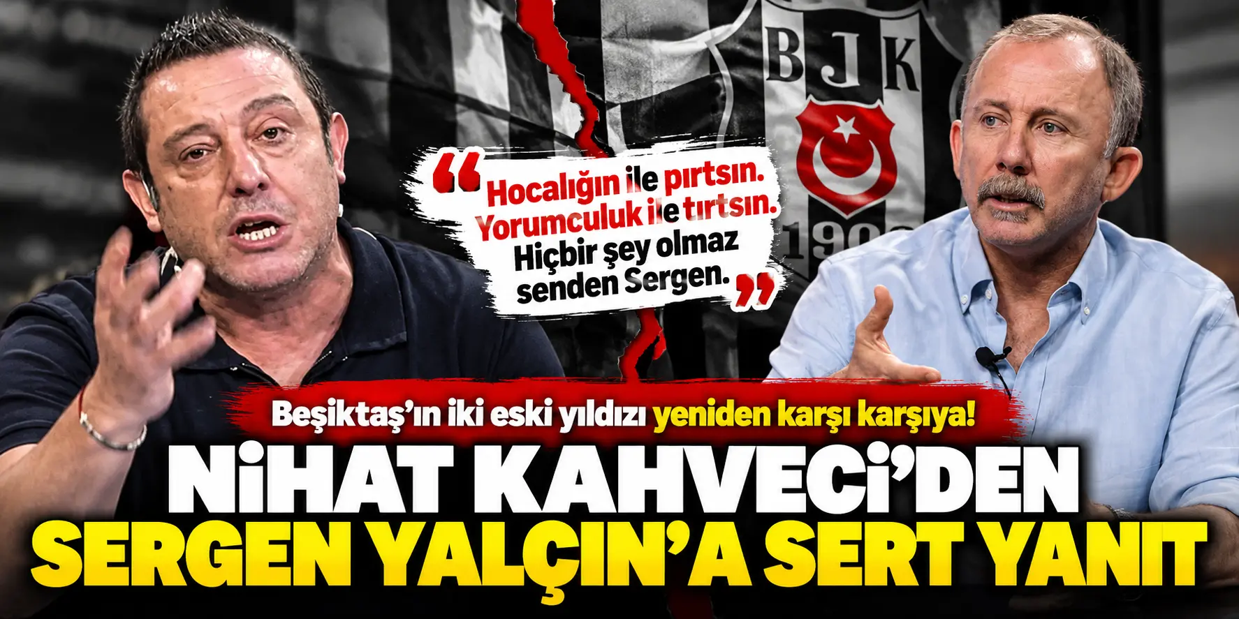 İki Beşiktaş efsanesi yine karşı karşıya! Nihat Kahveci bombayı patlattı