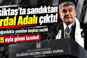 Beşiktaş’ta Serdal Adalı Zaferi