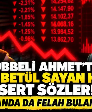Borsa Çöküşü ve Sert Sözler